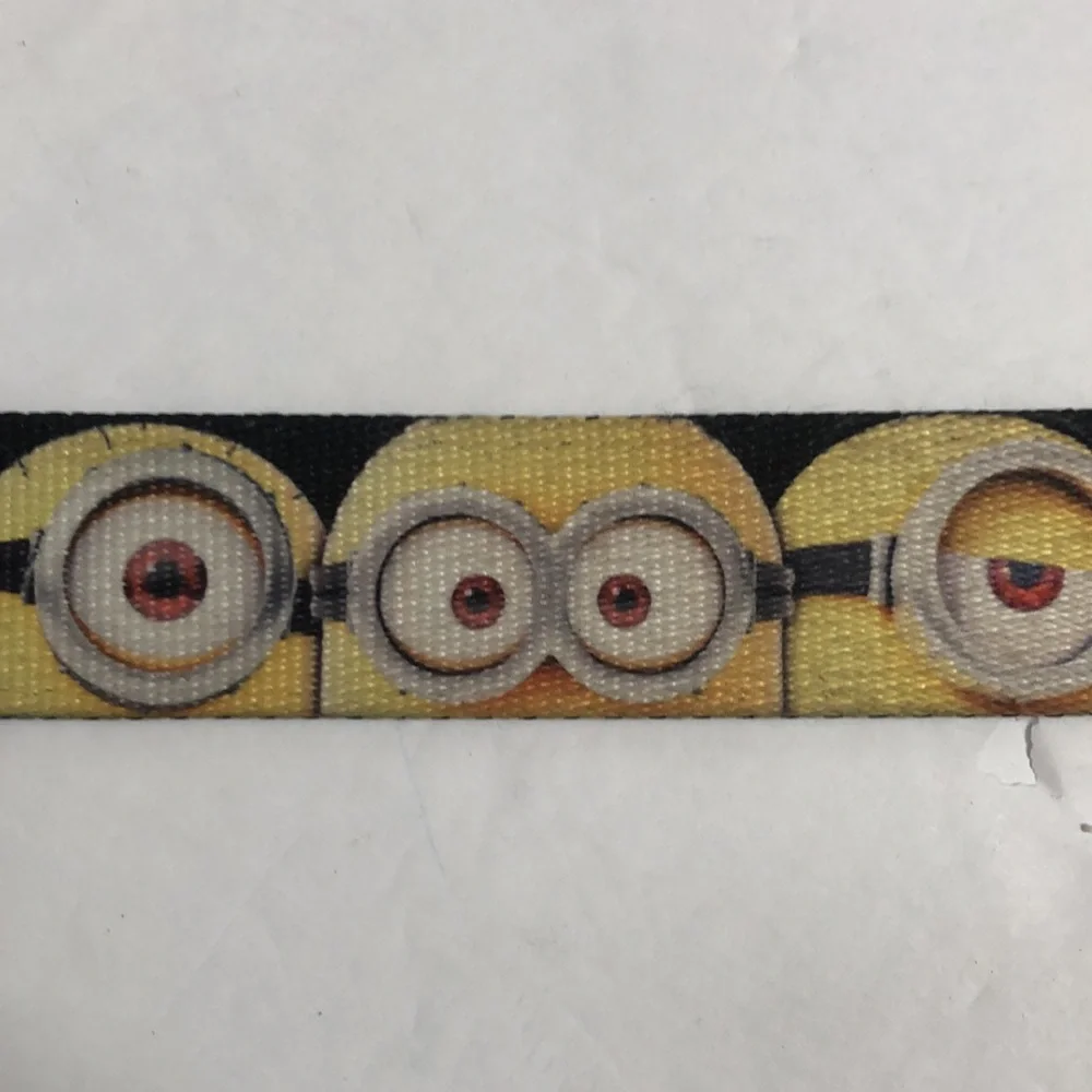 Despicable Me Minions Black Web Belt Small/ Medium
